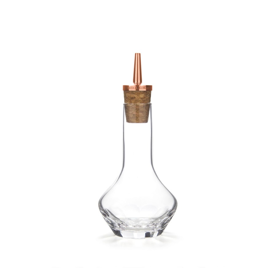 Bar Tools Cocktail Kingdom | Beveled Bitters Bottle Copper-Plated Dasher Top