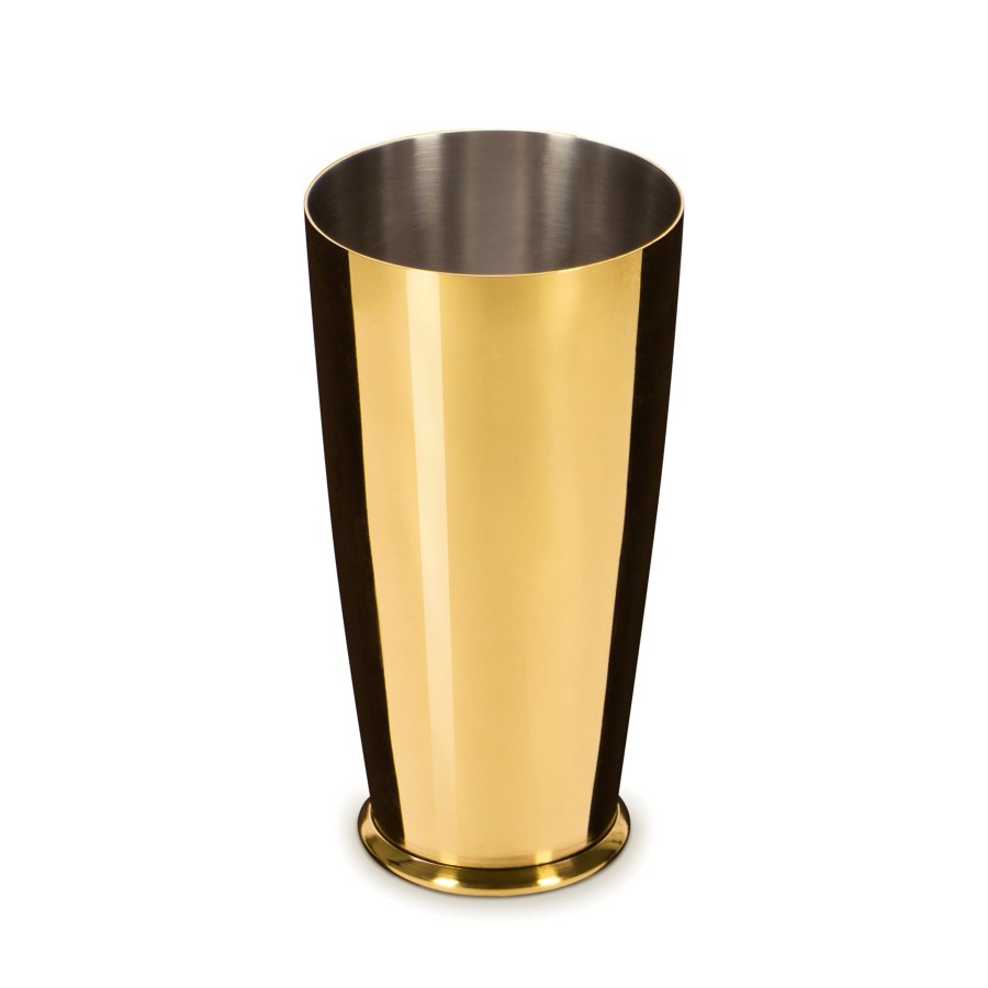 Bar Tools Leopold | Leopold Large Weighted Shaking Tin Gold-Plated