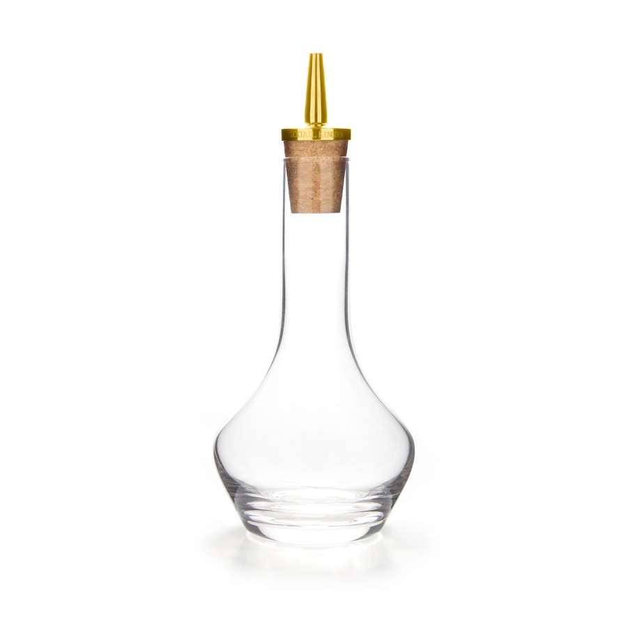 Bar Tools Cocktail Kingdom | Bitters Bottle Gold-Plated Dasher Top