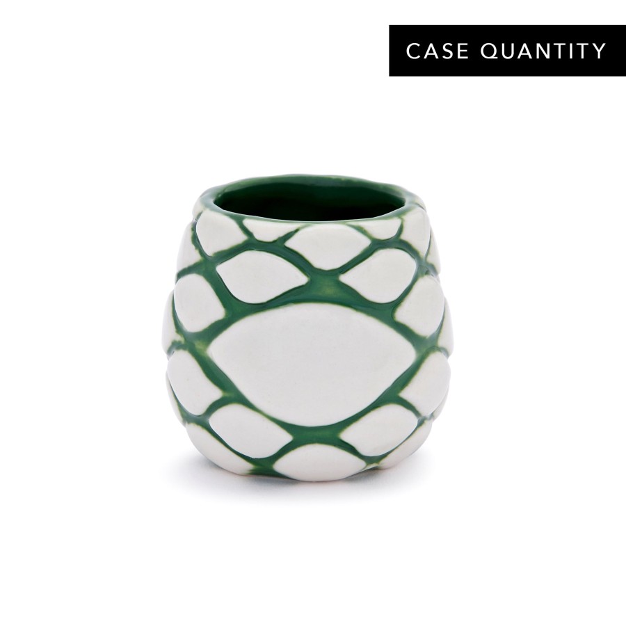 Drinkware Cocktail Kingdom | Agave Shot Glass - Glazed Ceramic