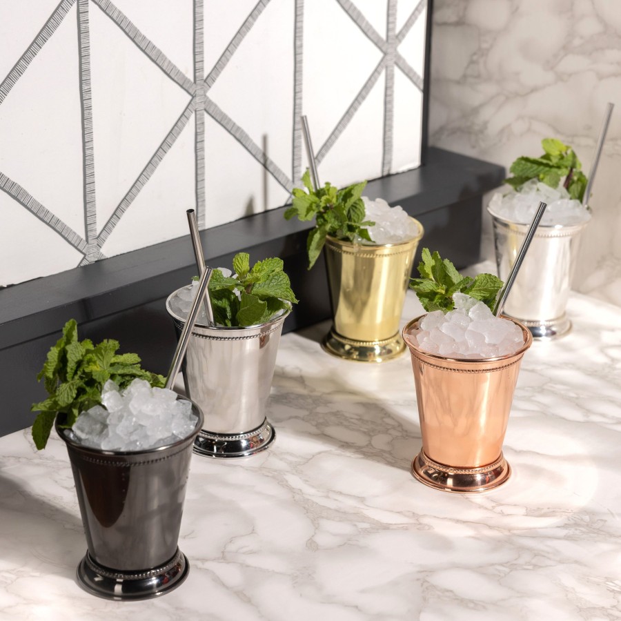 Drinkware Cocktail Kingdom | Julep Cup Silver-Plated Stainless Steel