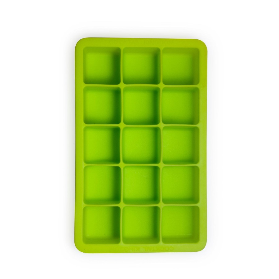 Bar Tools Cocktail Kingdom | 1.25In Square Ice Cube Tray Food Grade Rubber