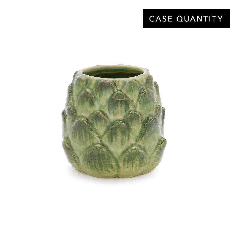 Drinkware Cocktail Kingdom | Artichoke Shot Glass - Glazed Ceramic 1.5Oz (44Ml)