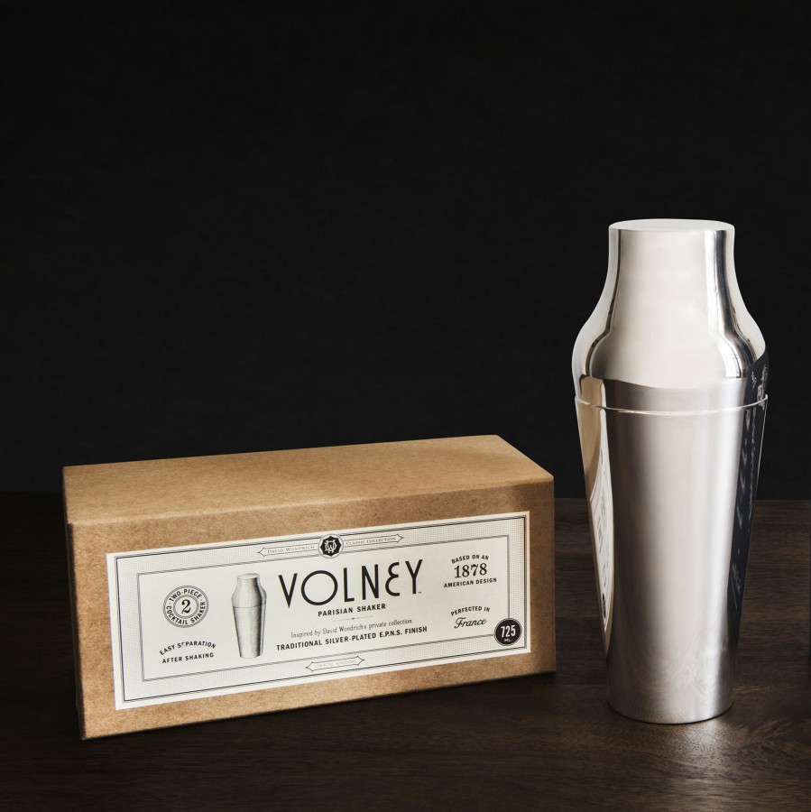 Bar Tools Cocktail Kingdom | Volney Shaker Silver-Plated Epns