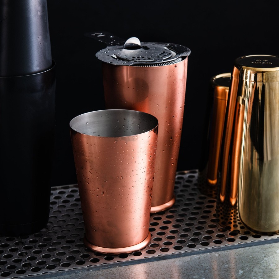 Bar Tools Leopold | Leopold Small Weighted Shaking Tin Copper-Plated