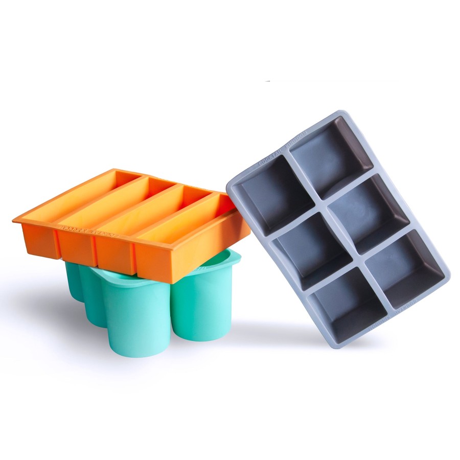 Sets & Kits Cocktail Kingdom | Ice Tray Set - Food Grade Plastic