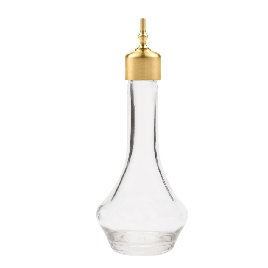 Bar Tools Cocktail Kingdom | Threaded Bitters Bottle Gold Imperial Style Dashdart®