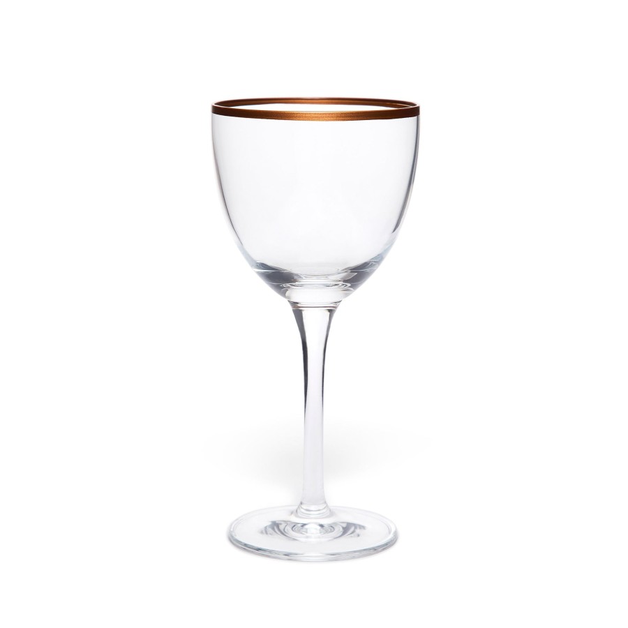 Drinkware Cocktail Kingdom | Nick And Nora Glass Copper Trim