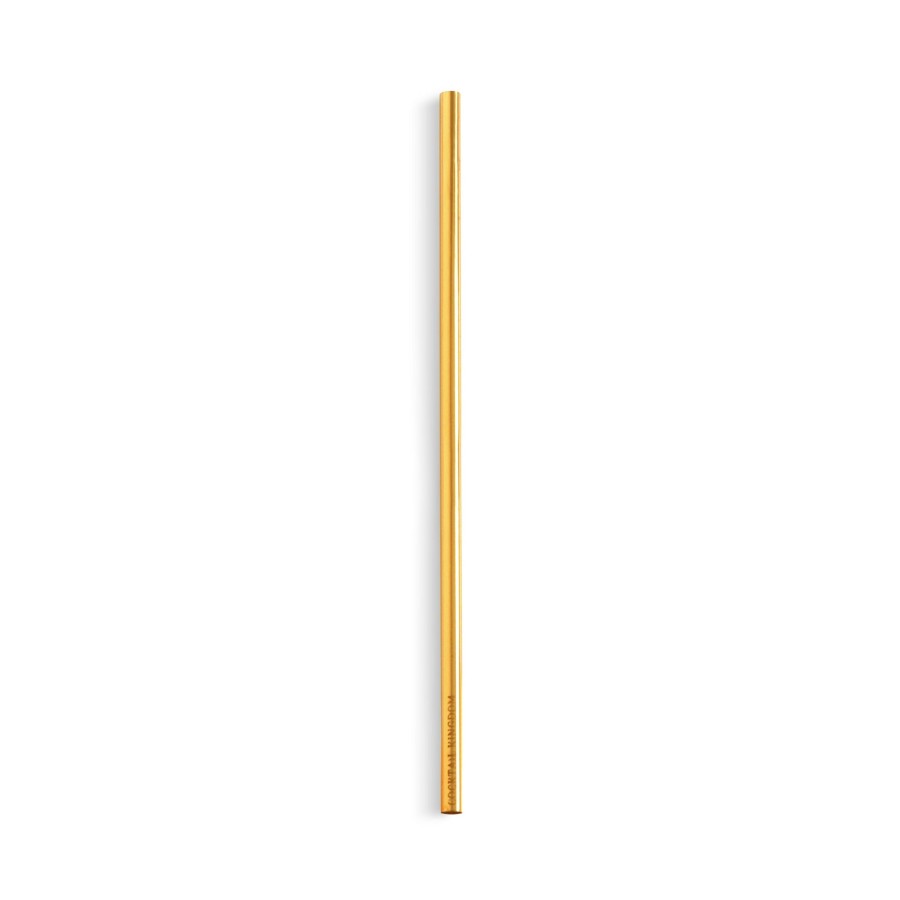 Bar Tools Cocktail Kingdom | Steel Straw Gold-Plated