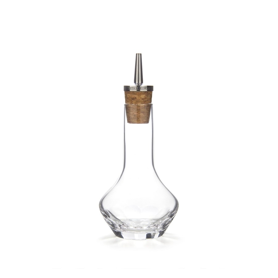 Bar Tools Cocktail Kingdom | Beveled Bitters Bottle Stainless Steel Dasher Top