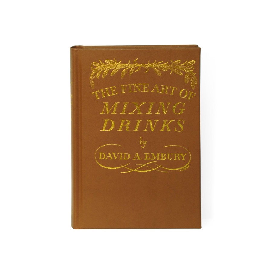 Books Cocktail Kingdom | The Fine Art Of Mixing Drinks - Leather Bound Edition By David A. Embu