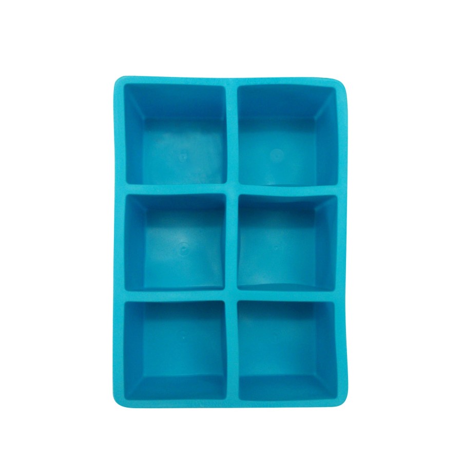 Bar Tools Cocktail Kingdom | 2In Square Ice Cube Tray Food Grade Rubber