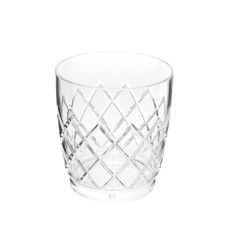 Drinkware Yarai | Yarai® Acrylic Stackable Double Rocks Glass 10Oz (295Ml)